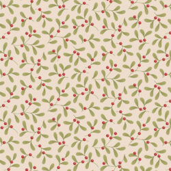 Tilda 110 Merry Little Christmas Mistletoe Cream July 2027